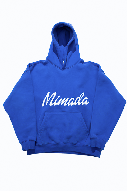 MIMADA HOODIE [BLUE/WHITE]