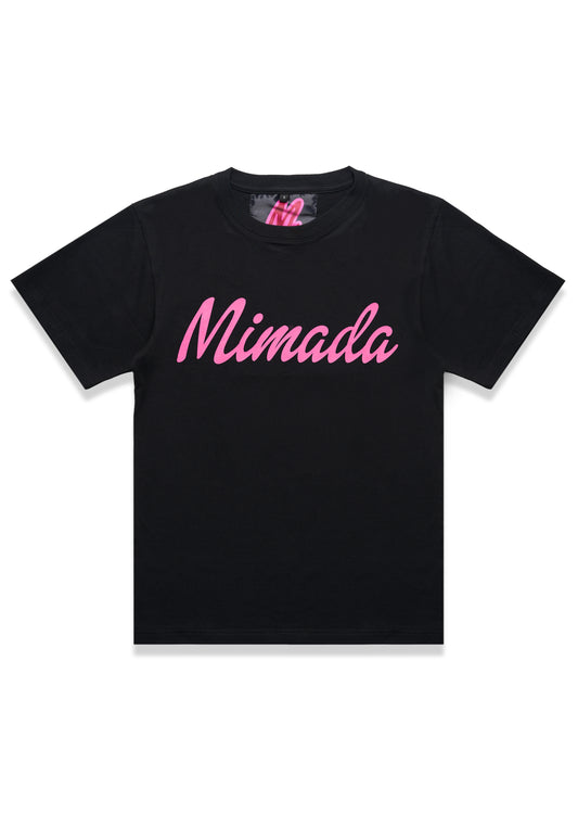 MIMADA LOGO T-SHIRT [BLACK]