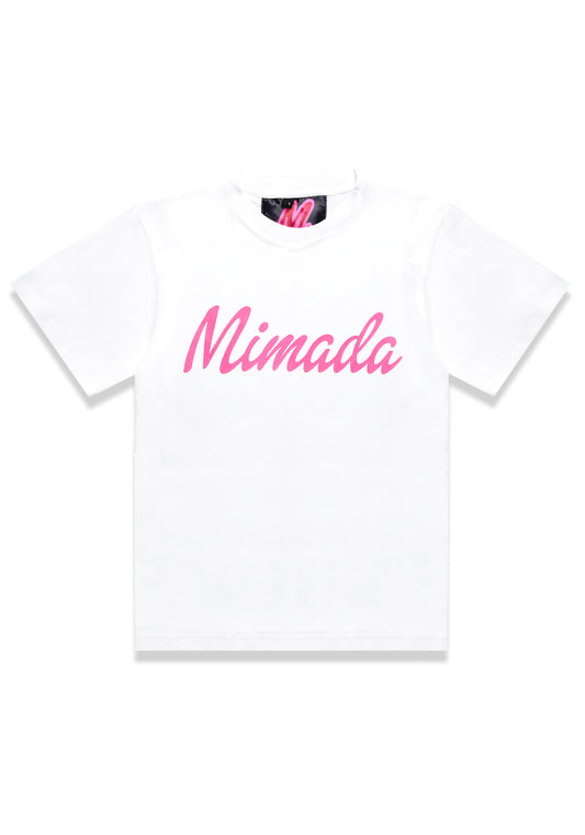 MIMADA LOGO T-SHIRT [WHITE]