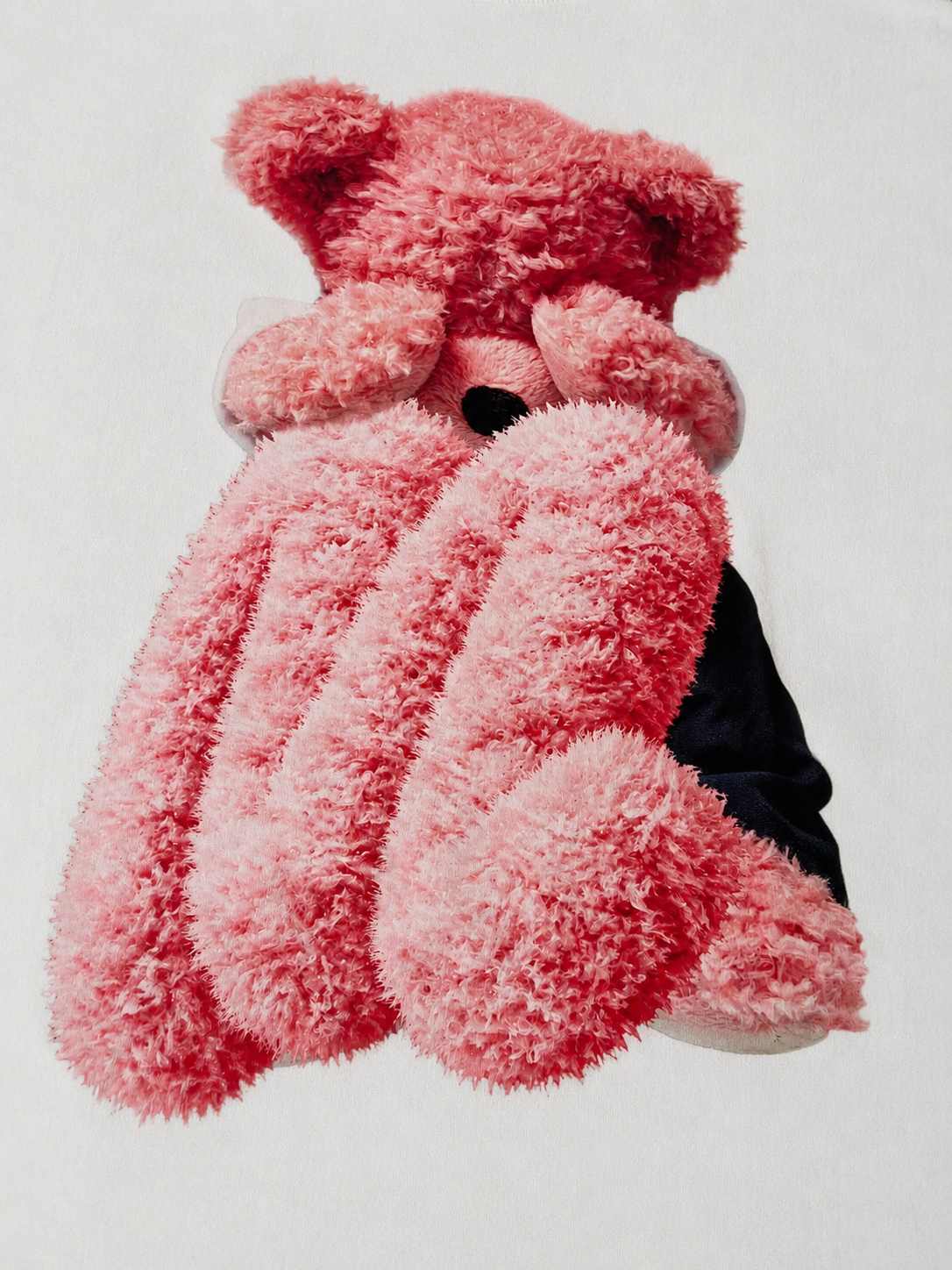 PINK TEDDY TEE [WHITE]